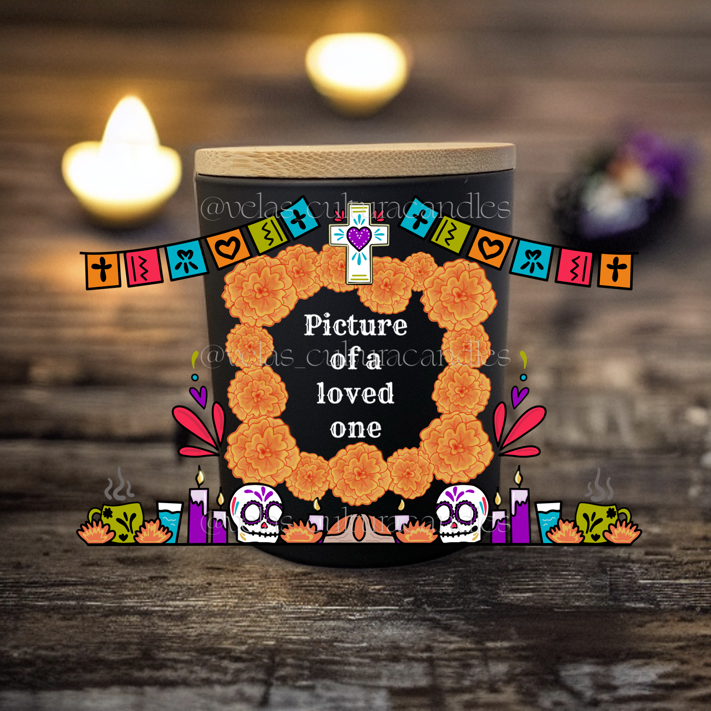 Ofrenda Custom Candle
